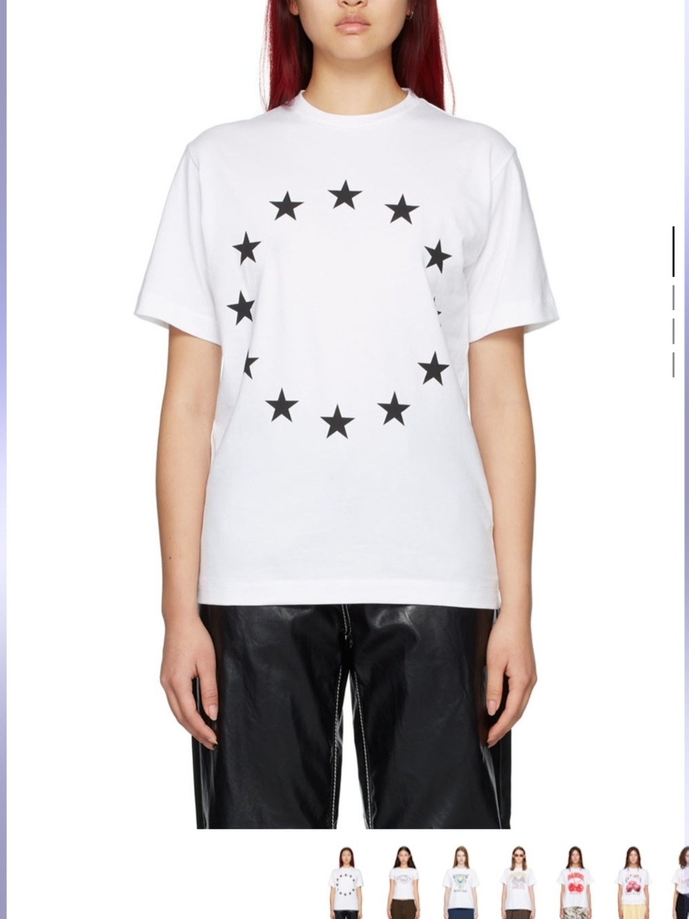 Etudes White Wonder Europa T-shirt